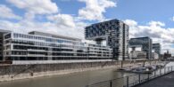 VERMIETET - Kranhaus – Luxuriöses Wohnen mit Blick auf Rhein und Yachthafen - Außenansicht 1