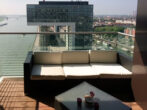 VERMIETET - Kranhaus – Luxuriöses Wohnen mit einmaligem Panorama - Balkon